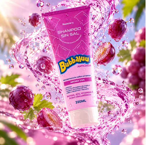 Shampoo uva-Bubbaluu